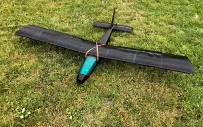 Leichtes Modellflugzeug aus PLA Aero