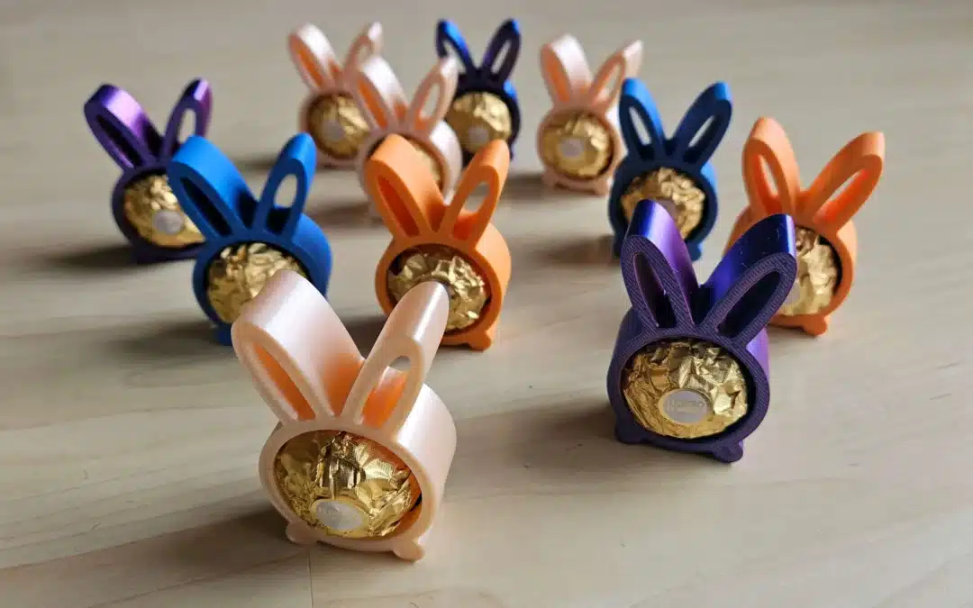 Kleiner Osterhase aus dem 3D-Drucker